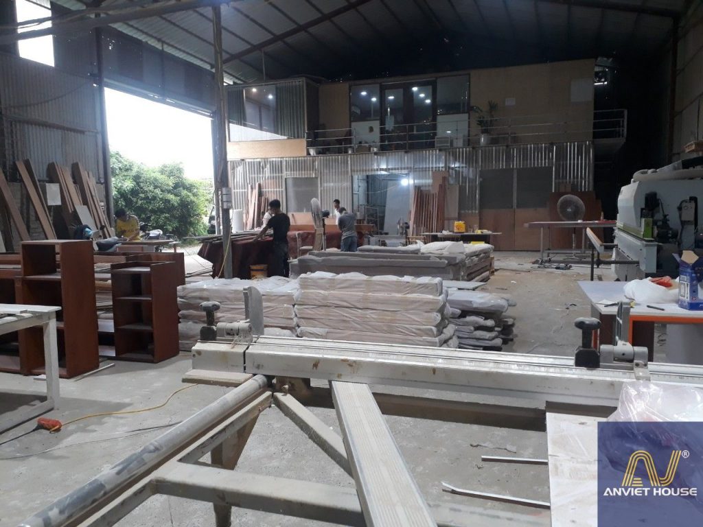 xưởng sản xuất đồ gỗ An Viet House